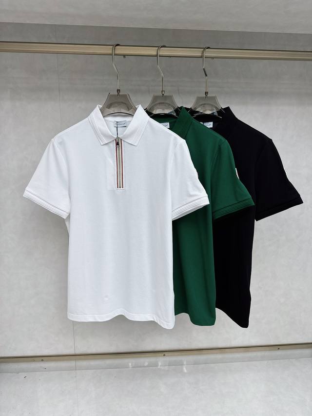 蒙口 2025Ss春夏最顶级版本新春Polo，顶级休闲风，专柜有售，顶级品质，耐穿又舒适，码数 M-3Xl