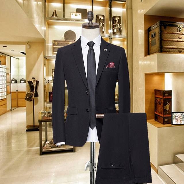商务首选！业务洽谈、应聘必备正装！婚庆礼服！店主力荐！主推爆款！ 巴宝莉 Burberry 原单高端西装套装 官网同款 西服一整套 发布会走秀新款 市场最高版本