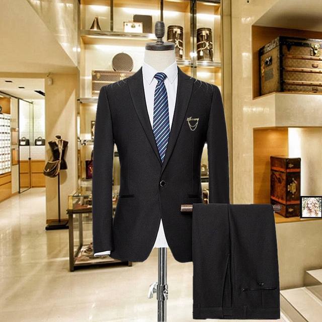 商务首选！业务洽谈、应聘必备正装！婚庆礼服！店主力荐！主推爆款！ 阿玛尼 Armani 原单高端西装套装 官网同款 西服一整套 发布会走秀新款 市场最高版本，世