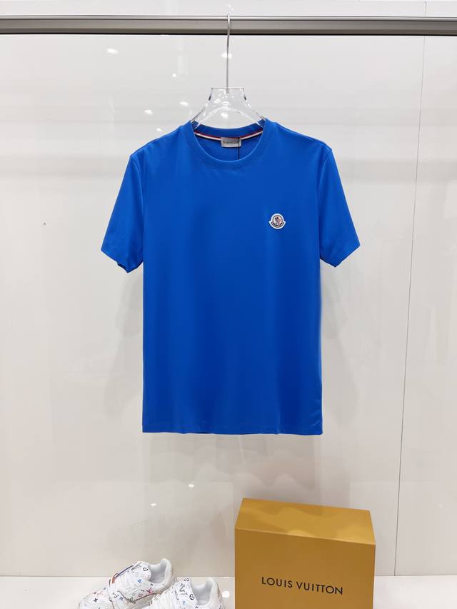 新品 蒙口独家 补单爆款 2540春夏新款首发专柜最新款短袖圆领T恤 经典羊毛标，简约大叔，高端定制120支双面丝爽棉面料.手感柔软.穿着舒适.专柜级别精致车线