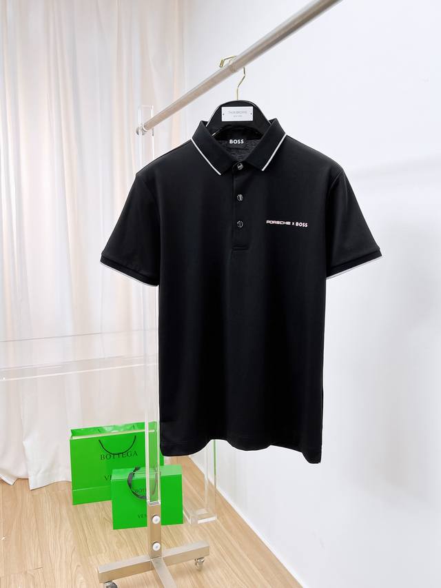 Boss %新疆长绒棉 面料柔软舒适透气 2025 夏季 限量款短袖Polo系列 ：-4Xl