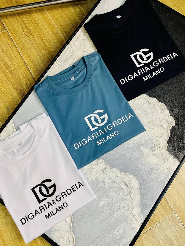 官网同款可穿205斤 杜嘉班纳Dg 原单品质 2025最新款短袖 精选专柜订制顶级双丝光棉进口面料 所有细节做工完美1比1复刻 还原正品百分百 原版五金 高端订