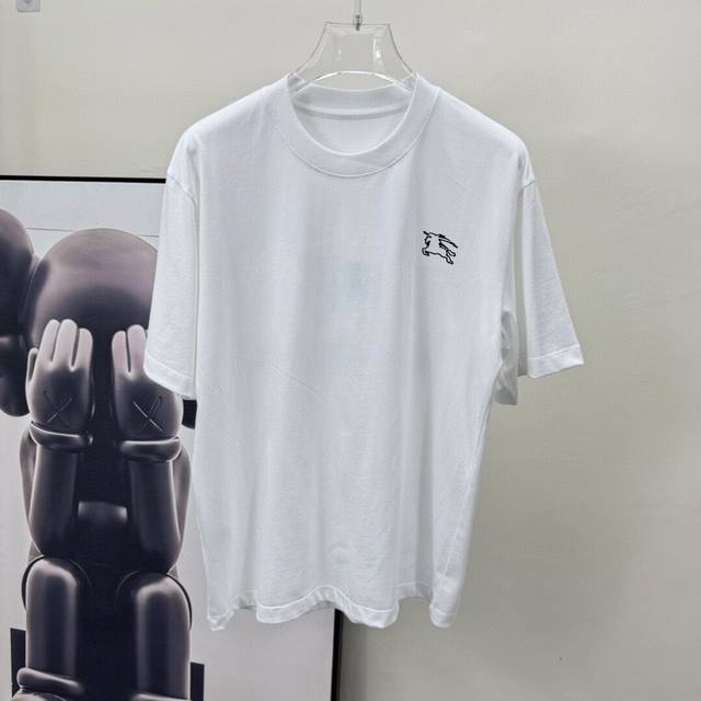 巴宝莉 2630Ss新款短袖T恤，定制进口原版丝光面料！经典Logo设计，简单大方得体 时尚不失个性 上身休闲随性 内搭单穿皆可 彰显大牌气质。尺码：M～3Xl