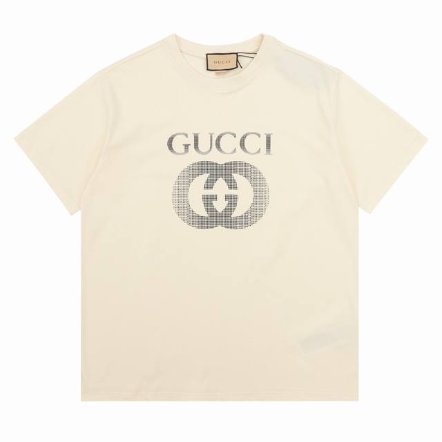 Gucci 古驰 双Gg印花情侣款短袖T恤 Size：S-L