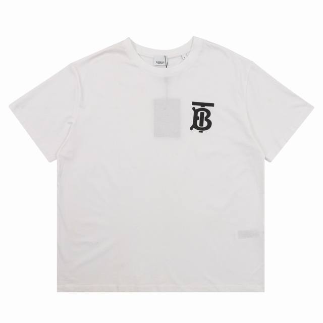 Burberry 巴宝莉 胸口Tb压胶短袖 Size：S-L
