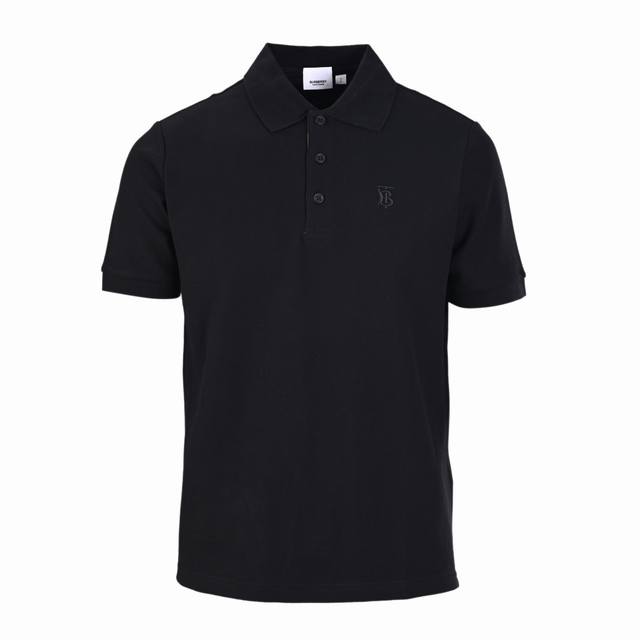 高版本 Burberry巴宝莉Bbr 经典Bt格子Polo衫 定制 G长绒棉面料，选用棉质珠地网眼布打造，绣有专属标识图案。开襟点缀品牌 Vintage 复古格