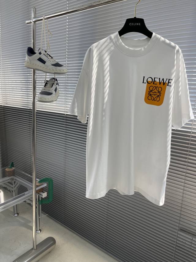 Loew 撞色植绒徽标假表袋短袖T恤 尺码：48-56 M-3Xl
