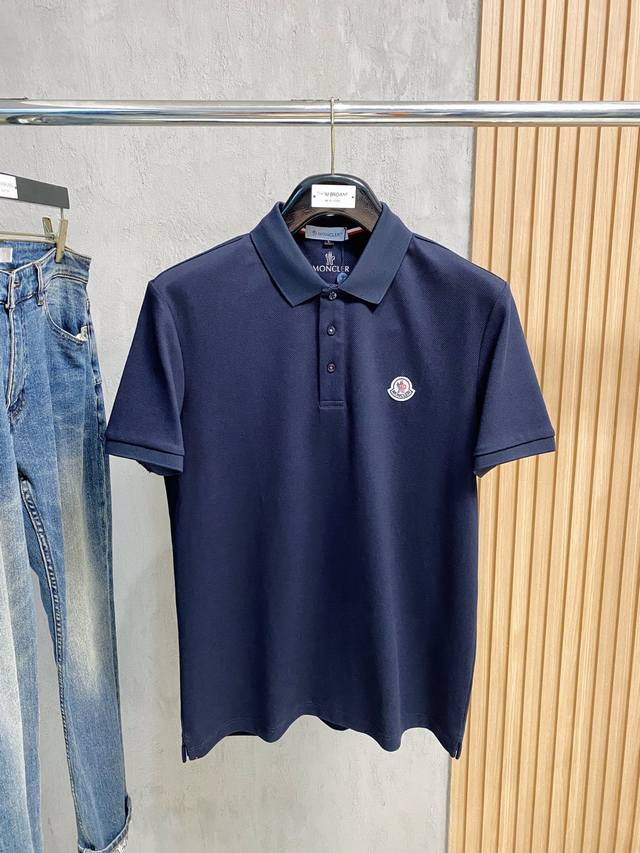新品上市 蒙口 2025Ss夏季新款字母Logo男士翻领Polo衫！经典商务男款，高端男装的天花板级别的商务男款！简约时尚大气不失优雅，单穿内搭体面过人，品质控