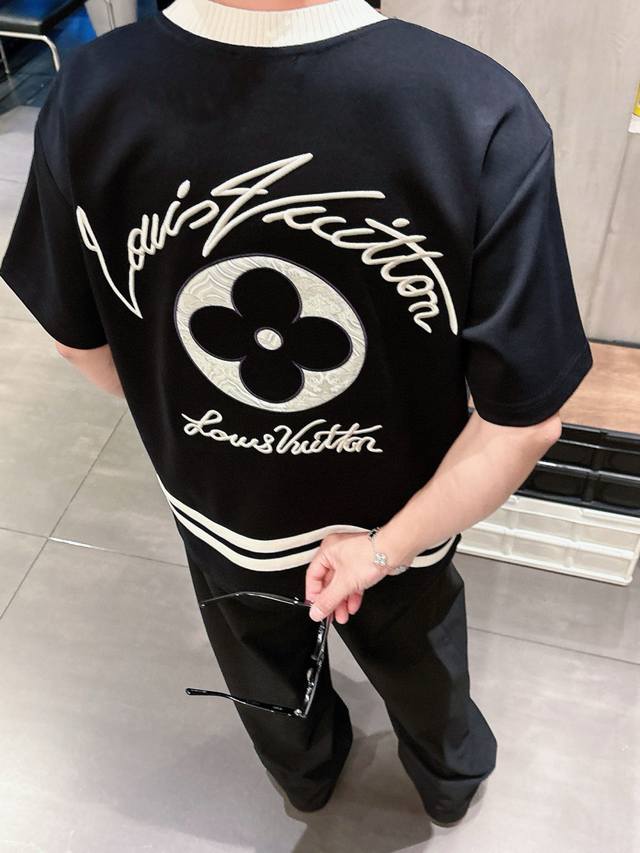 2025年新款 驴家刺绣短袖 M-3Xl