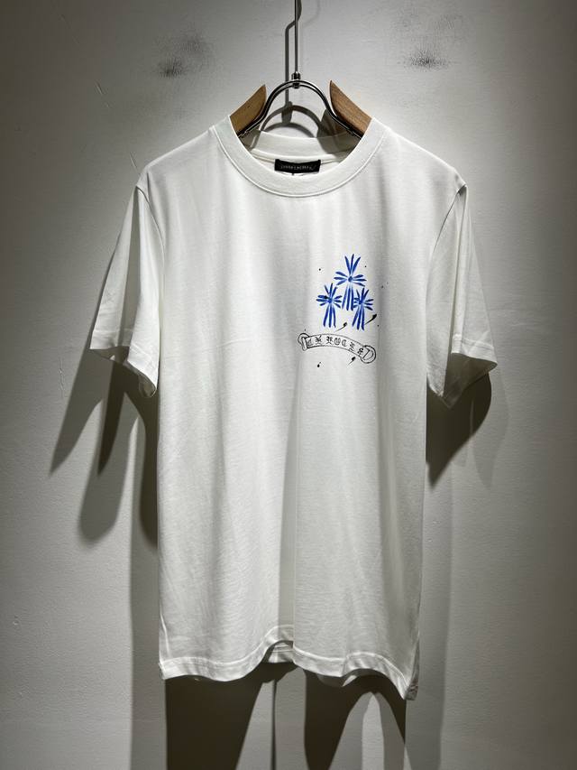 Chrome Hear*S 克*心 2025春夏新品男女同款克*心短袖T恤，墙裂推荐！时尚傲娇的Chrome Hear*S，被全世界宠幸着。2025Ss引爆款，