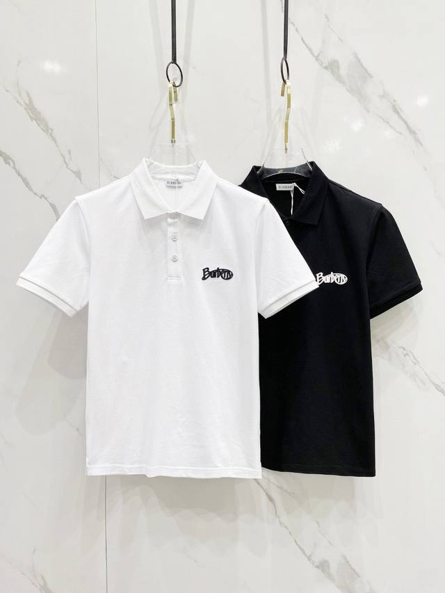 Bbr B家 2025Ss夏季新款 Logo男士翻领Polo衫！经典商务男款，高端男装的天花板级别的商务男款！简约时尚大气不失优雅，单穿内搭体面过人，品质控 细