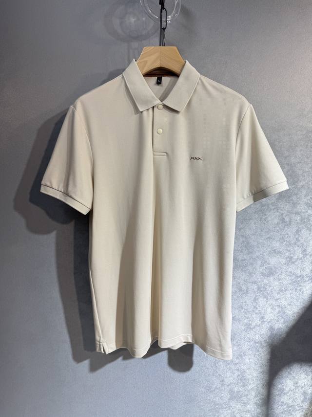 Zegna 杰尼亚 25Ss新款春夏短袖 最高版本客供定制高端朱地面料简单时尚款，螺纹拼色螺纹配色超级好看！经典Logo的设计 简单大方的款式！308满满的高级