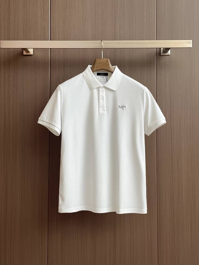 新品上市 始祖鸟 2025Ss夏季新款字母Logo男士翻领Polo衫！经典商务男款，高端男装的天花板级别的商务男款！简约时尚大气不失优雅，单穿内搭体面过人，品质