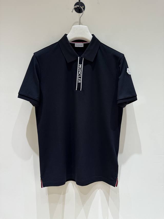 新品 T9- Mon家高端男士商务休闲珠地棉翻领Polo衫，顶级贸易公司货，白金级品相，25年春夏新品，独家售卖！！ 客供高级进口成衣定织珠地面料，法国老牌工坊