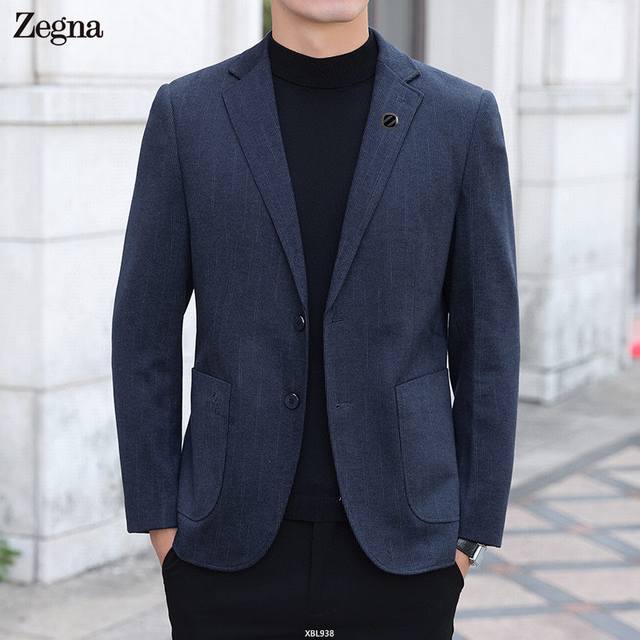 杰尼亚。2025早春男士休闲男士西装外套，最新时尚潮流单西，贸易公司渠道稀出，同步官网发售，男神最为期待的精品狠货重磅来袭，让你感受到什么叫真正的高奢有内涵 完