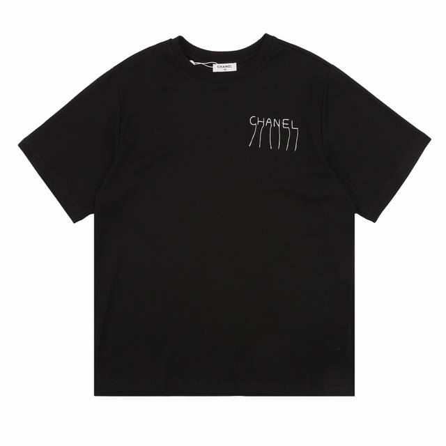 Chanel 香奈儿 小香字母Logo短袖T恤 Size：S-L