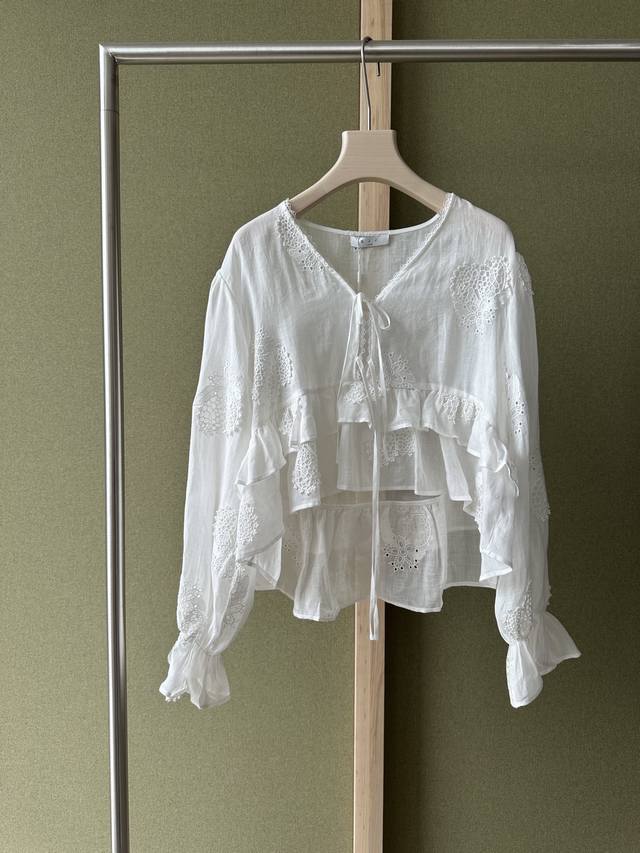 Ys ｜New Summer Collection 100%亚麻 刺绣提花工艺 ～ Sml