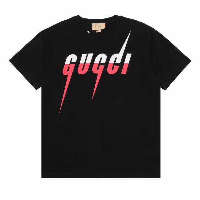 Gucci古驰闪电Logo短袖T恤 Size：Xs-L