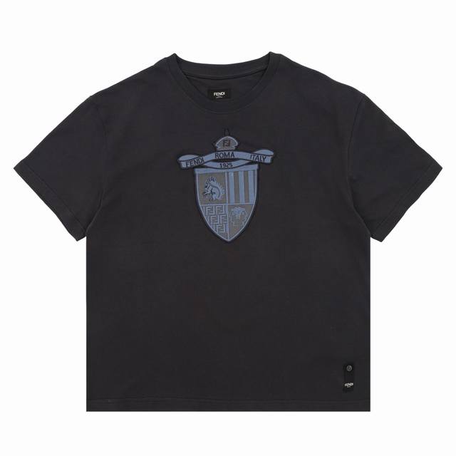 Fendi 芬迪 盾牌徽标刺绣短袖 Size：Xs-L