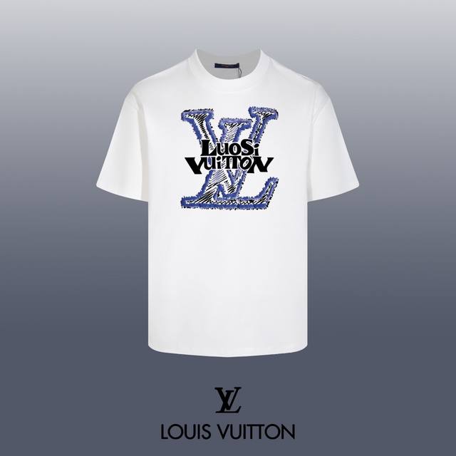 顶级代工品质 Louis Vuitton 路易威登 24Ss 经典T恤短袖 不需要所谓烂大街的华丽文案 主打品质 - 面料经过2次高温缩水固色 不变形不缩水不起