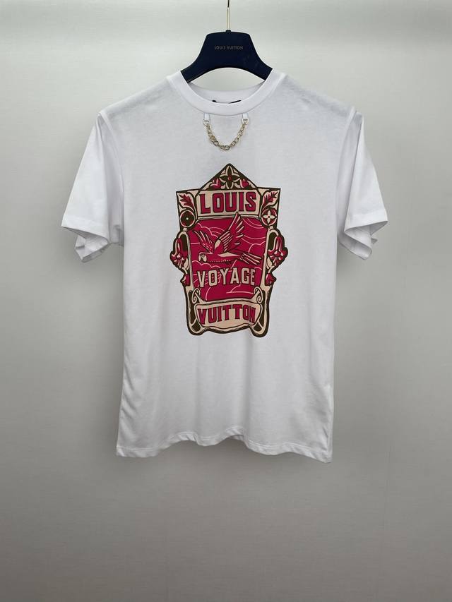 L家25印花T恤 一件成衣工艺繁琐耗时，呈现品质单品。上身洋气时髦！颜色清爽减龄Sml