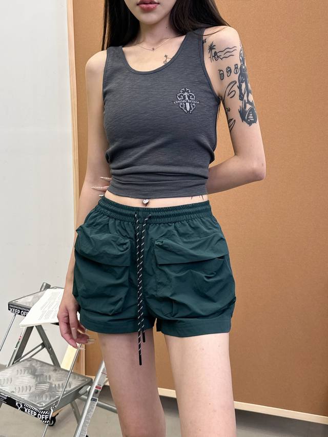 Acne ｜ 新款休闲短裤，经典户外速干面料，时尚大口袋休闲款，尺码Sml