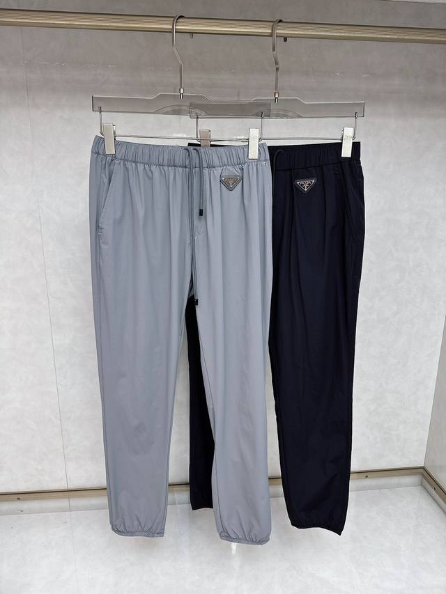 普拉达 2025夏季最新休闲裤专柜1:1顶级复刻，全品相！潮人必备单品！懂货的老铁赶紧下手 尺码：48-56