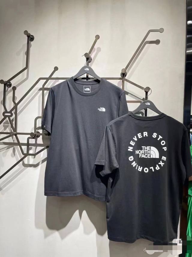 298#The North Face北面高品质短袖，260克双纱面料，现货可报，宽松版型，最大穿到220斤都行，码数Mlxlxxl，颜色：黑色，白色