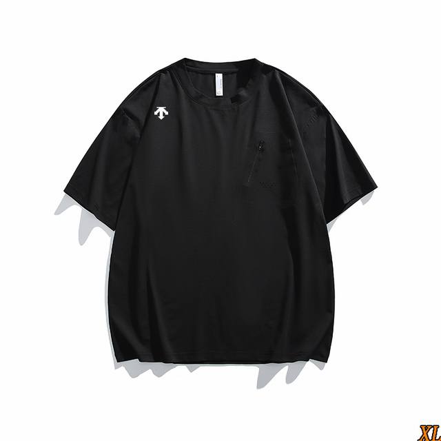 Descente迪桑特 独家实拍上新夏季高品质户外Upf70+防紫外线T恤 夏季速干简约百搭冰丝透气凉感短袖上衣男女同款，本季主打，货源充足，放心主推，高端品质