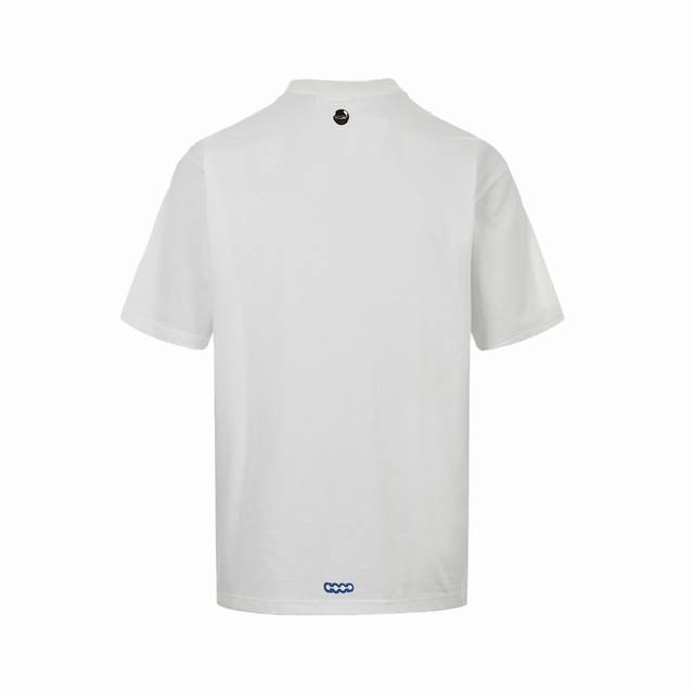 Goodbrand 25Ss立体星星亮片高级感短袖T恤 采用订色订染毛圈纯棉衣面，250G双股双纱，手感舒适 进口针织针梳棉进行制作，搭配320G1*1螺纹，同