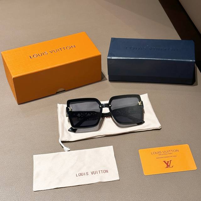 Louis Vuitton 1.1 Millionaires 太阳眼镜 路易威登Lv墨镜，镜框采用深斜面设计，Lv经典Logo，更有品牌典藏眼镜设计中的画龙点睛