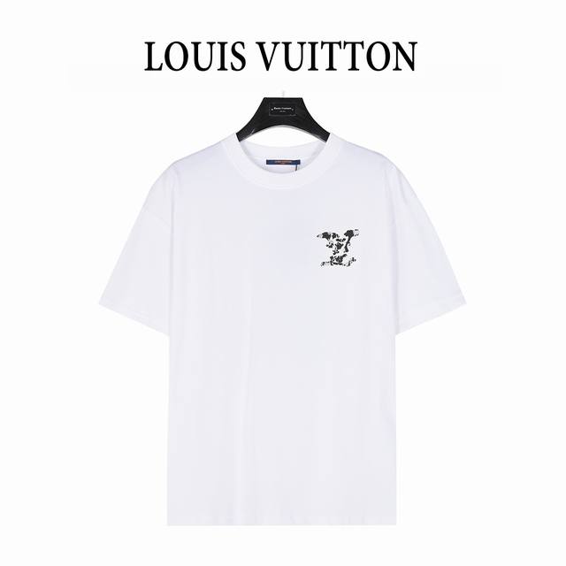 Louis Vuitton 路易威登 25Ss 云朵波点压胶印花短袖T恤 购入原版开模打造，全套定制辅料，所有细节完美还原 定织定染260G纯棉双纱紧密棉面料，