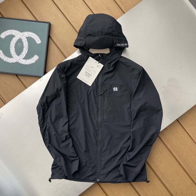 专柜还原顶级复刻版 Kolon Sport 可隆皮肤衣 情侣户外连帽Stretch打孔防晒Upf70+2025夏季新款男士户外情侣款连帽皮肤衣外套采用防风防泼水