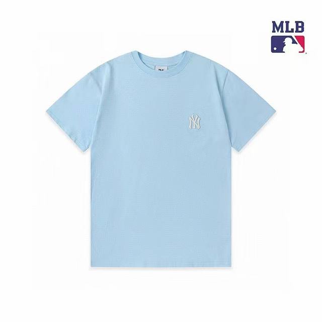 款号 710 #运动潮咖必备！Mlb腰果花T恤来助阵～后背Ny字母大印花，搭配精致腰果花边框，运动时自带潮流气场，健身房、球场轻松成为焦点！ 三色任选：浅蓝清爽