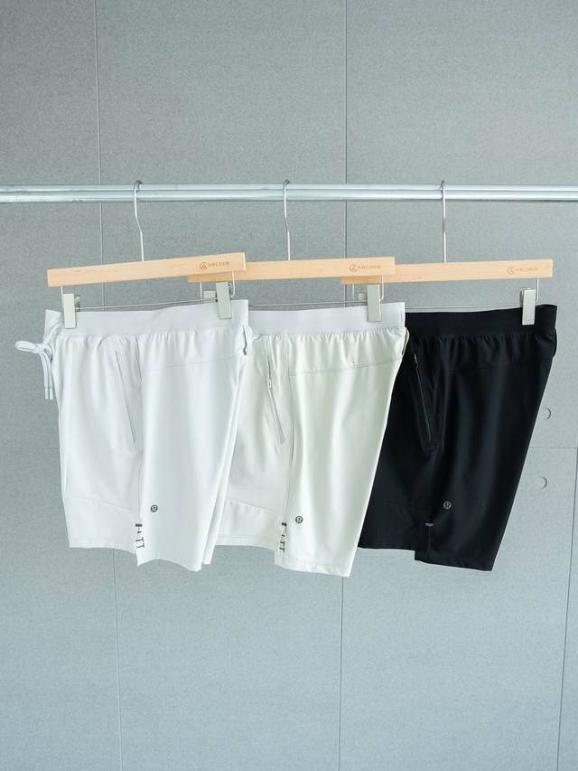 纯原臻品 原厂跟单 原厂品质Lululemon露露乐蒙 Fw25 License To Train系列 压胶抽绳松紧腰运动健身慢跑休闲情侣机能运动短裤五分裤 原