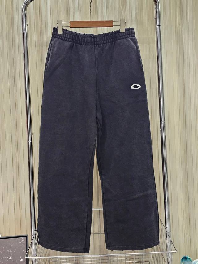 Balenciaga Ss25 Basketball系列 洗水 炒盐做旧效果 中腰设计 休闲宽松版型 颜色: 黑色 码数:Xs S M L 款号:K006#