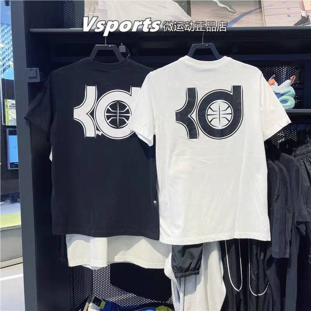 供 纯原版本！常青款！ Nike Dri-Fit Kd 杜兰特印花圆领篮球耐克短袖T恤 升级正宗申洲环保230G双纱面料！厚实舒适！不起球不变形！穿两个夏天一点