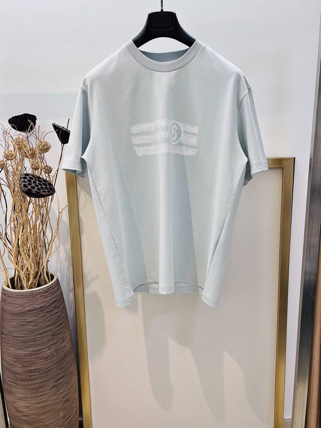 Size：S M L Xl 黑 薄荷绿两色 男女同款197536374260060081 Mai*On Marg*Ela 马*拉2025Fw春夏新品做旧Logo