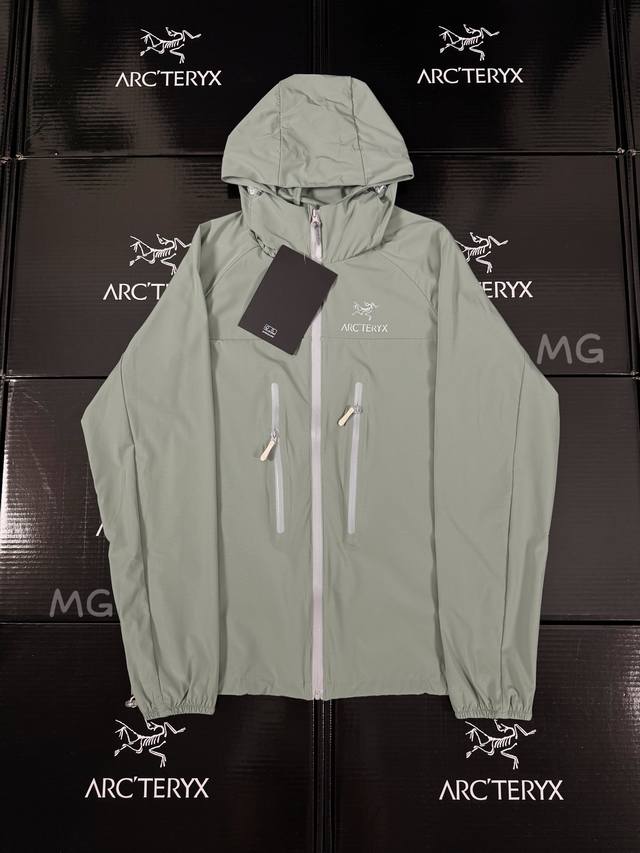 顶级版本 Arc'teryx 始祖鸟Alpha 第六代科技面料Upf +顶级功能性Sv防晒衣 硬核防晒新标杆 +超强防晒认证｜.防风尼龙盾 暴雨级防泼水｜克轻如