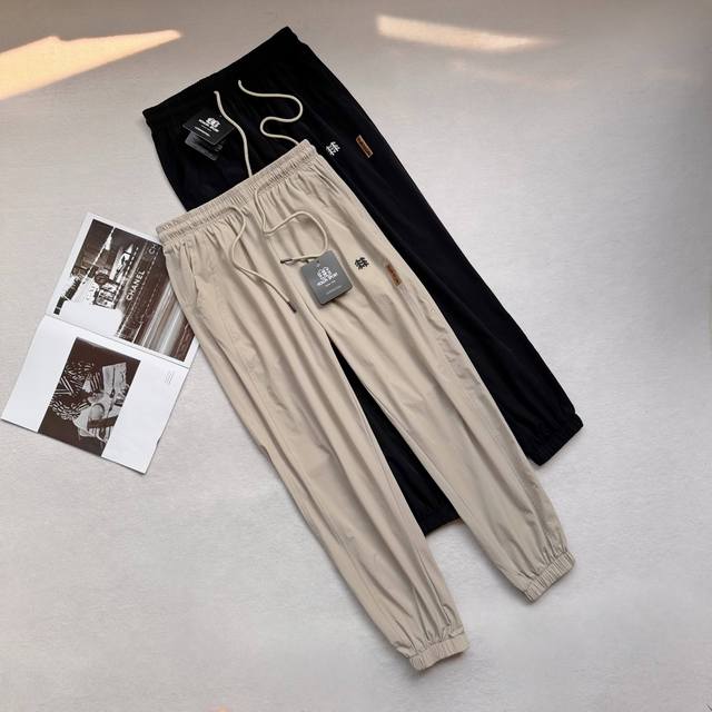 Kolon Sport 可隆2025夏新款锦纶冰丝裤防晒休闲裤 强列推荐的最舒服丝滑的冰丝长裤！！超大弹力！上身太舒服！ 山东青岛代工，速度捡漏！ 夏季清凉神器