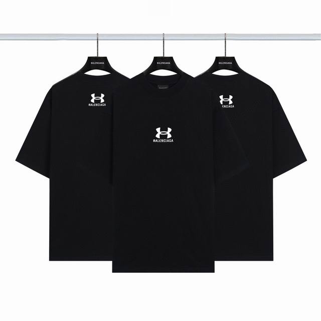 巴黎世家Balenciag 安德玛联名短袖 颜色：黑色 尺码：Xs-L