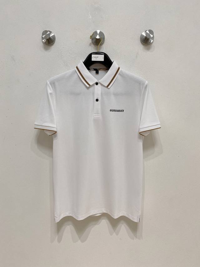 开春新品 巴宝莉 %新疆长绒棉 面料柔软舒适透气 夏季 限量款短袖Polo系列 ：-3Xl