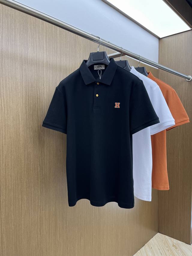 新款 Her 2540春夏新款男士短袖Polo衫，品牌最新设计元素！既不单调也不复杂,恰到好处的展现品味！客供顶级定制珠地棉面料！舒适吸汗透气根本不在话下,面料