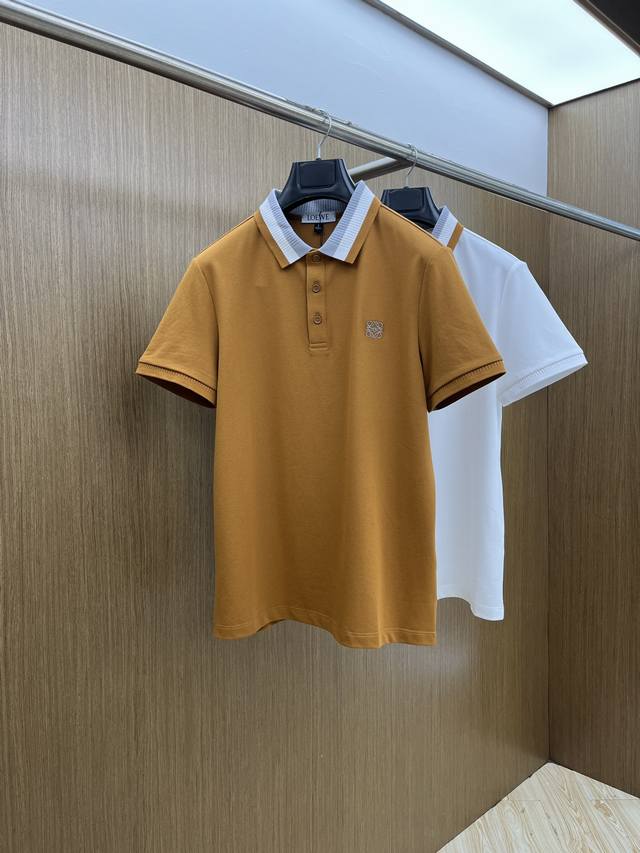 新款 Loe 2540春夏新款男士短袖Polo衫，品牌最新设计元素！既不单调也不复杂,恰到好处的展现品味！客供顶级定制珠地棉面料！舒适吸汗透气根本不在话下,面料