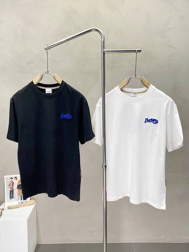 Burberry巴宝莉独家专供新款原单男士休闲短袖 高端定制 高版本 时尚百搭爆款进口面料 手感超柔软细腻 穿着亲肤舒适 高端精品 代工厂P精细做工 上身非常赞