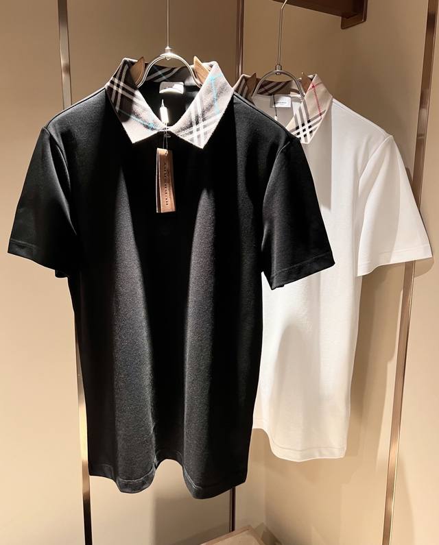 Bur*Erry 巴*莉 2025春夏新款男士短袖Polo衫，品牌最新设计元素！既不单调也不复杂,恰到好处的展现品味！客供顶级定制珠地棉面料！舒适吸汗透气根本不