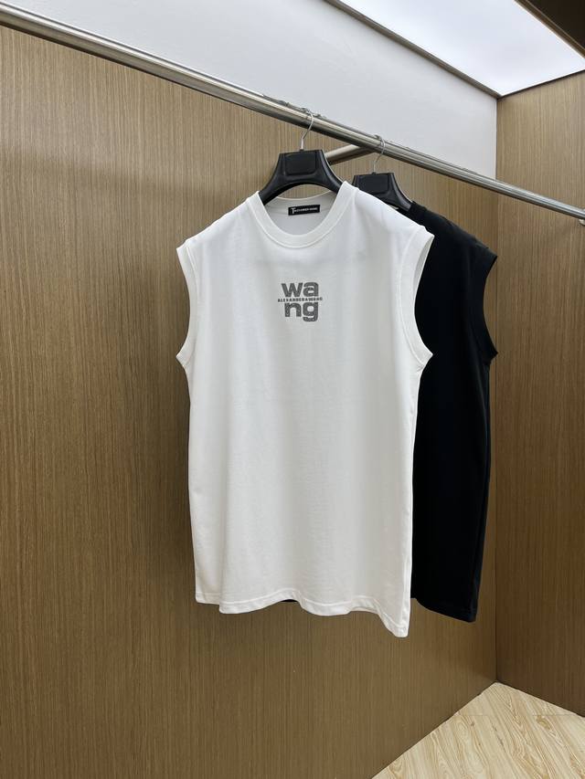 新品 Wang Ss春夏独家专供新款原单男士休闲坎肩背心 高端定制 高版本 时尚百搭爆款进口面料 手感超柔软细腻 穿着亲肤舒适 高端精品 代工厂P精细做工 上身