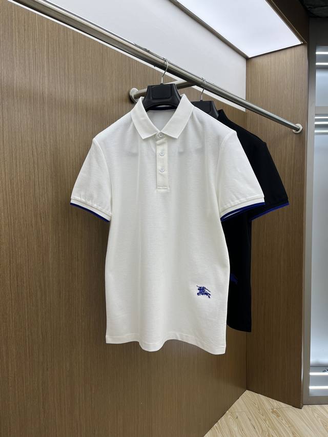 新品 Bbr Ss早春新款 商务休闲通勤款,渠道精品唯美主义的英式裁剪艺术尽显男士魅力风采. 25春夏 专属标识Polo衫短袖T恤 经典的翻领裁剪工艺从未停止.