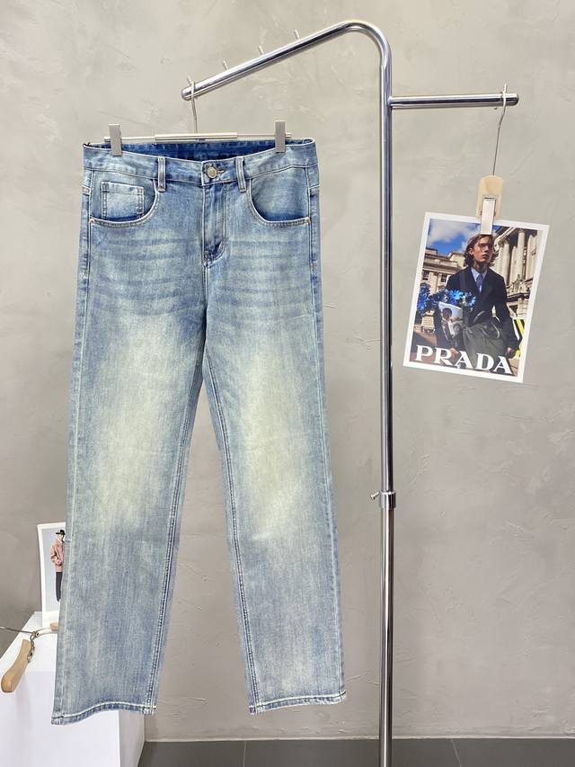 Ralph Lauren拉夫劳伦Polo独家专供新款休闲牛仔直筒裤高端版本 专柜定制面料 透气舒适度高，细节无可挑剔，品牌元素设计理念，体现高品质。手感细腻柔软