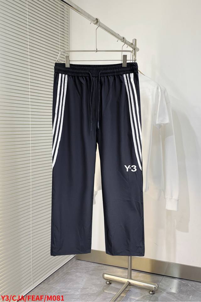 M081 Y-3 同步更新 织带长裤 春夏定制高科技面料 舒适无比 家族式织带拼接 运动感超强 尺码：L-4Xl 095
